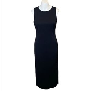 MODA International black sleeveless maxi dress size MP